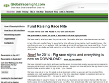 Tablet Screenshot of globalracenight.com